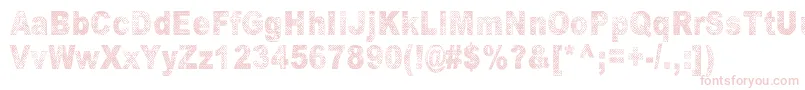 OranssiHohde Font – Pink Fonts on White Background