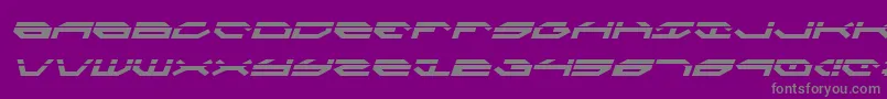 fuente TaskforceLaserItalic – Fuentes Grises Sobre Fondo Morado