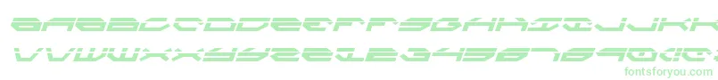 TaskforceLaserItalic-fontti – vihreät fontit