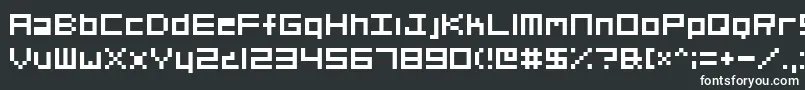 Org01 Font – White Fonts