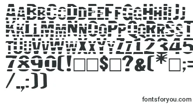 Jailbird font – decorative Fonts