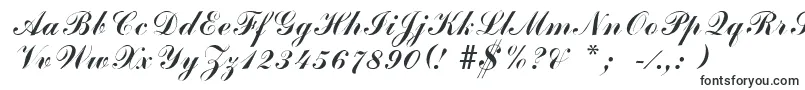 ArenskiLengyarItalic-fontti – Kirjainfontit