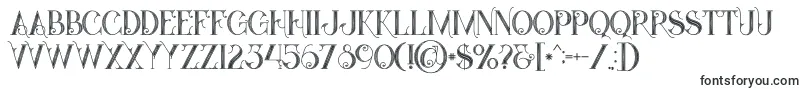 Starblackinline-Schriftart – Schriften für Corel Draw