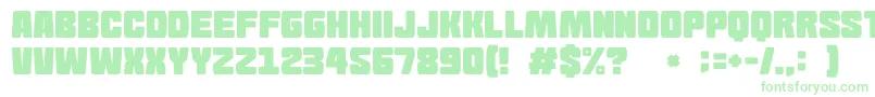 More about GomariceGomaBlock Font GomariceGomaBlock Font – Green Fonts on White Background