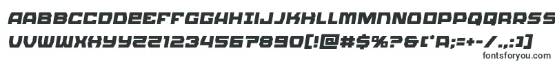 Olympiccarriersemital-fontti – erittäin leveät fontit