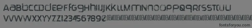 More about TranquilaDemo Font TranquilaDemo Font – Black Fonts on Gray Background
