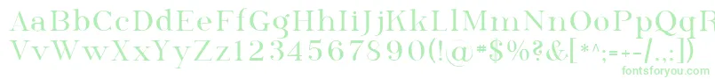 Sfphosphorusselenide Font – Green Fonts on White Background