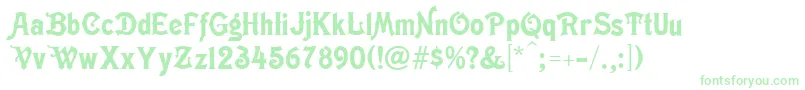 Lisätietoja Birusa-fontista Birusa-fontti – vihreät fontit
