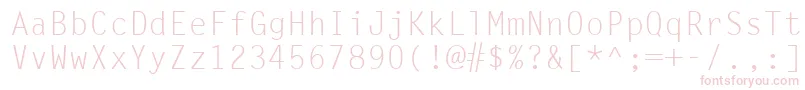 LetterGothicLt Font – Pink Fonts