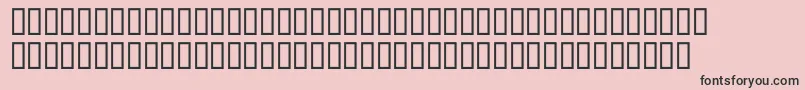 McsAlmaalimHigh60 Font – Black Fonts on Pink Background