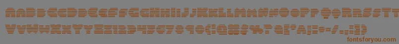 Balastaragrad Font – Brown Fonts on Gray Background