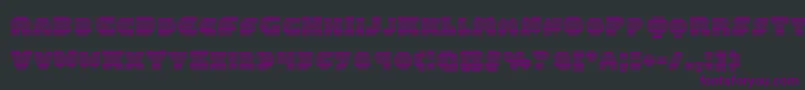 Balastaragrad Font – Purple Fonts on Black Background