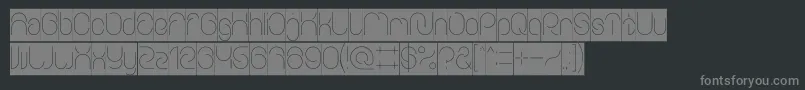 Подробнее о шрифте EverythingInverse Шрифт EverythingInverse – серые шрифты на чёрном фоне