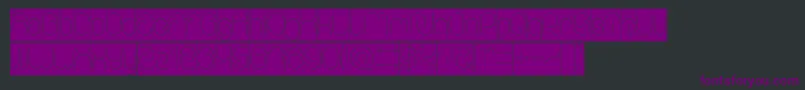 EverythingInverse Font – Purple Fonts on Black Background