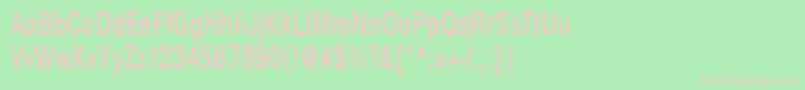 NtharmonicaBold65b Font – Pink Fonts on Green Background