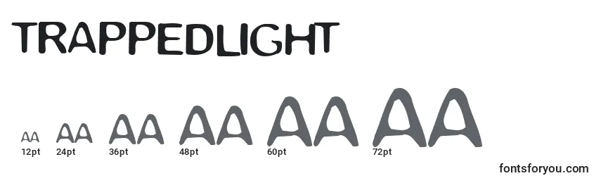 TrappedLight Font Sizes