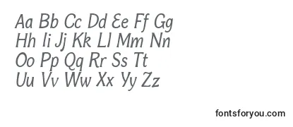 BonoborgItalic Font