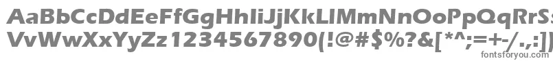 ErasBoldItc Font – Gray Fonts on White Background