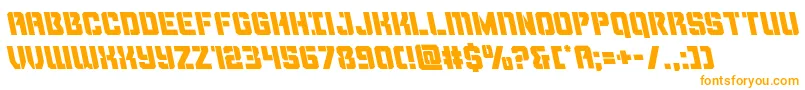 Thundertrooperleft Font – Orange Fonts