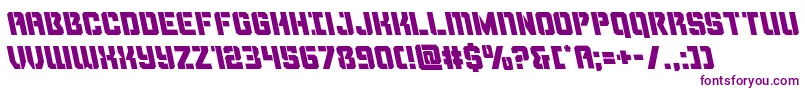 Thundertrooperleft Font – Purple Fonts