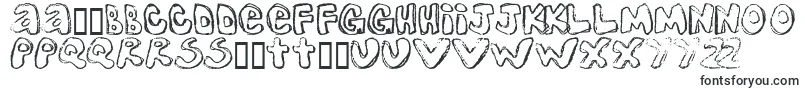 Шрифт OneLousyBottom – румынские шрифты