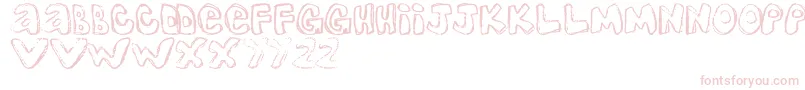 OneLousyBottom Font – Pink Fonts