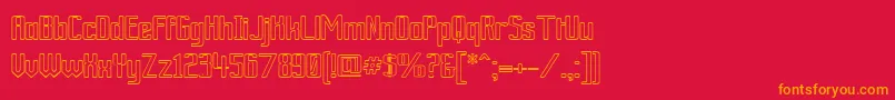 Más sobre la fuente ArdourOutline fuente ArdourOutline – Fuentes Naranjas Sobre Fondo Rojo