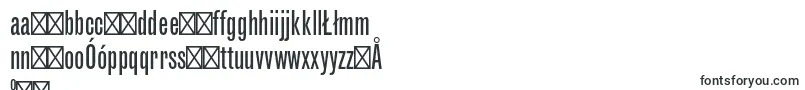 Шрифт GrotesquemtstdExtracond – польские шрифты