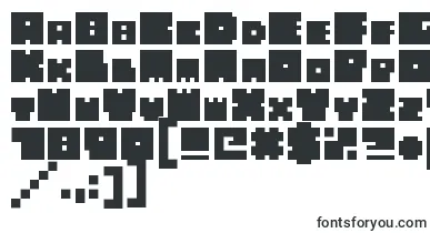  BigBadBlocks font