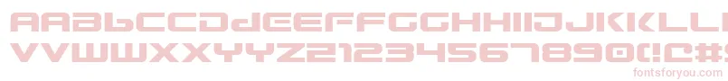 Gunv2 Font – Pink Fonts on White Background