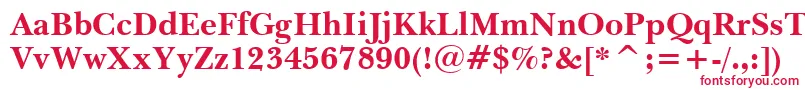 BaskervilleBoldWin95bt Font – Red Fonts