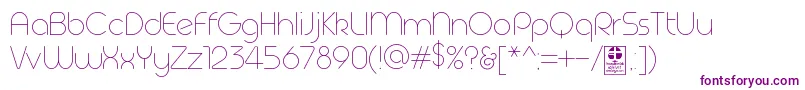 GeomaThinDemo Font – Purple Fonts