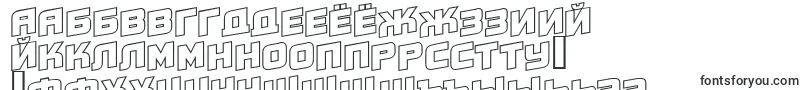AConceptotitulspupotl-Schriftart – russische Schriften