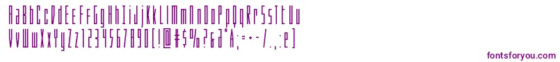 Phantaconbold Font – Purple Fonts on White Background