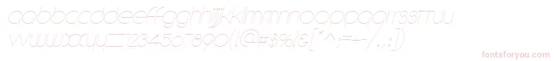 Saiba mais sobre a fonte DebevicItalic Fonte DebevicItalic – fontes rosa em um fundo branco