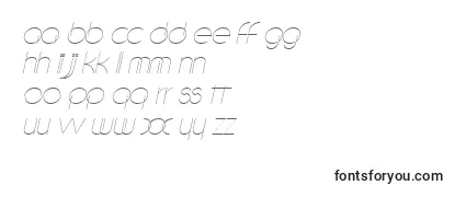 DebevicItalic Font