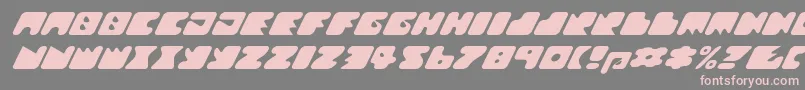 Weitere Informationen zur Texroundmm-Schriftart Texroundmm-Schriftart – Rosa Schriften auf grauem Hintergrund