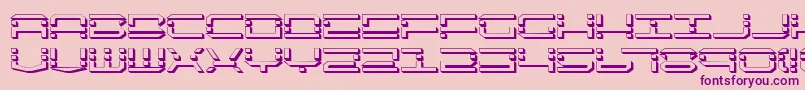 Qqv2s Font – Purple Fonts on Pink Background