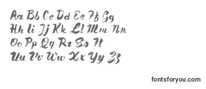 PaleBlueEyes Font