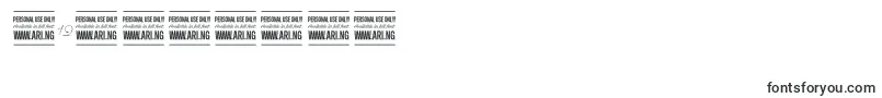 フォントEncinascript1Personal – 数字と数値のためのフォント