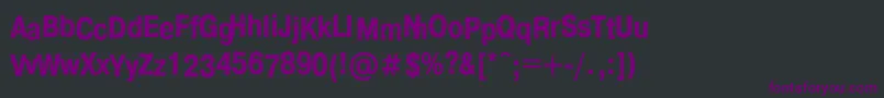 Crashc Font – Purple Fonts on Black Background