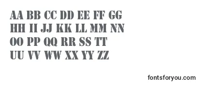 ArmyThin Font