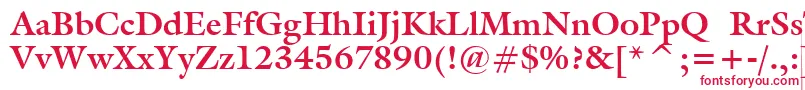 GalliardBoldBt Font – Red Fonts