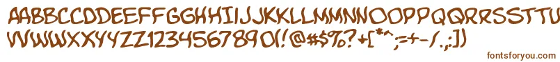 KomikaBoo Font – Brown Fonts
