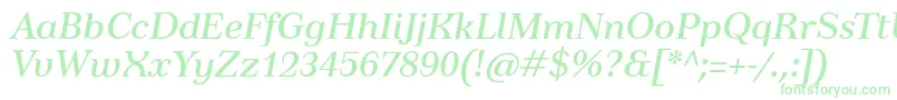 TusartextItalic Font – Green Fonts