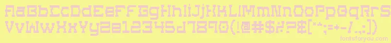 More about SuperagoBold Font SuperagoBold Font – Pink Fonts on Yellow Background