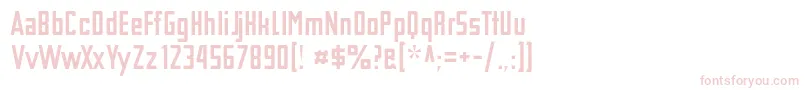 TschicholdAlt Font – Pink Fonts on White Background