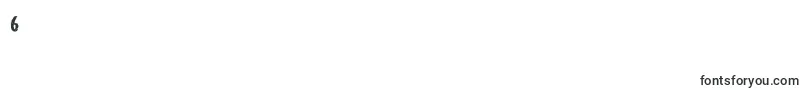 Totaleclipse Font – Fonts for Digit 6