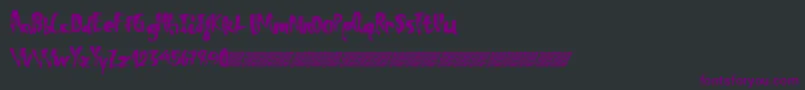 Totaleclipse Font – Purple Fonts on Black Background