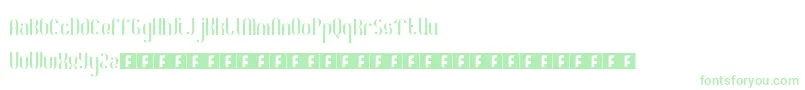 RoyaltyCode Font – Green Fonts on White Background